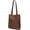 Brown, variant on CoCopeaunts Shoulder Bag for Women Hobo Tote Bag Top Handle Handle Satchel Large Capacity Handbag Retro Purse