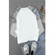 thumbnail image 4 of ABPHQTO Top de manga larga con rayas de camuflaje y calabaza beige Happy Halloween para mujer, 4 of 5