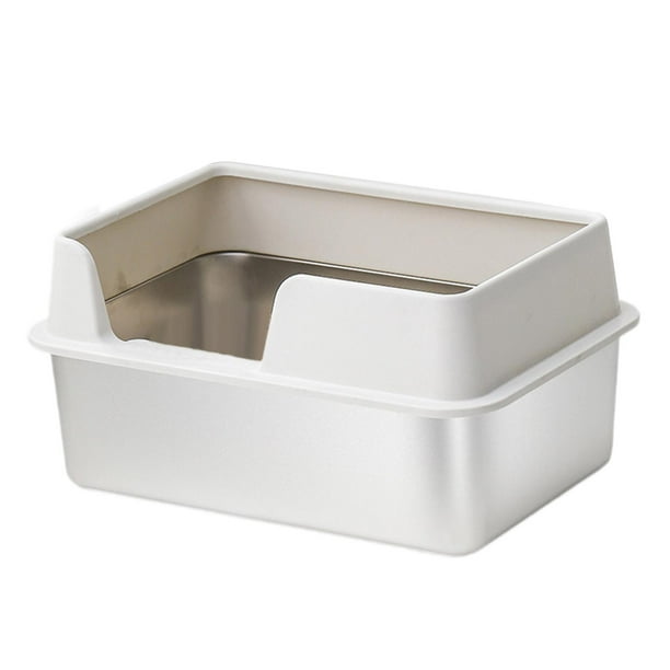 Solución Definitiva de Arena para Gatos para El Hogar Y La Tienda de Mascotas L Blanco