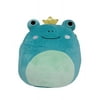 Squishmallows Official Kellytoys Plush 14 Inch Ludwig the Frog with Crown Ultimate Soft Plush Stuffed Toy