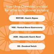Celebrate Vitamins 18 mg Iron + Vitamin C Chewable Tablets - Orange Flavor - 90 count