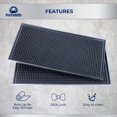 thumbnail image 3 of Bar Mat 12" x 6" Black Bar Service Spill Mats Countertop (2 Pack), 3 of 9