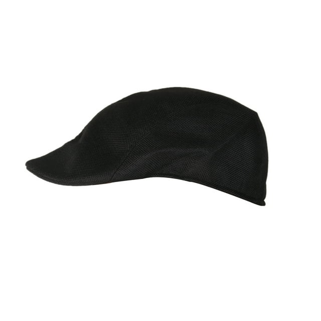 Sombrero Gorra Casquillo Enarbolado de Golf Unisex Negro