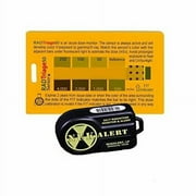 NukAlert Alarm Keychain with RADTriage FIT Personal Radiation Detector Monitor Rechargeable Digital Electromagnetic Field Radiation Detector Hand-held Digital LCD EMF Detector, Great Tester for Home