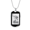Military Chain (Gold), variant on Queen of Spade Gambler Dog Tag Necklace Stainless Steel 24" Chain Silver Tone or Gold Tone