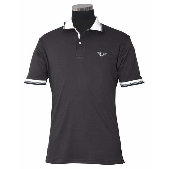 TuffRider Men's Mark Short Sleeve Polo Sport Shirt
