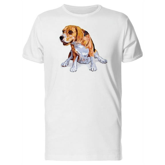 Cute Beagle, Dog Lovers T-Shirt Men -Image by Shutterstock, Male 3X-Large