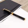 thumbnail image 6 of Diplomat Nexus Black  Gold Fountain Pen - 14k Nib, 6 of 8