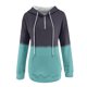 thumbnail image 5 of Sudadera de manga larga con estampado de posicionamiento con capucha para mujer, blusa informal, Tops Pompotops gfhjh13085, 5 of 6