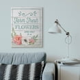 thumbnail image 2 of Stupell Home Décor Farm Fresh Flowers Rustic Wood Textured Word Design Canvas Wall Art by Mary Urban, 2 of 3
