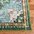 thumbnail image 6 of SAFAVIEH Madison Dalia Oriental Area Rug, Green/Turquoise, 10' x 14', 6 of 16