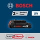 thumbnail image 5 of Baterías Power Bat612-2PK Bosch, 18 V, iones de litio, 2 Ah, paquete de 2, 5 of 7