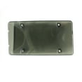 thumbnail image 3 of 2 Pcs ​License Plate Shields, License Plate Frame Transparent Dark Gray Plate Covers for Car Truck, 3 of 9