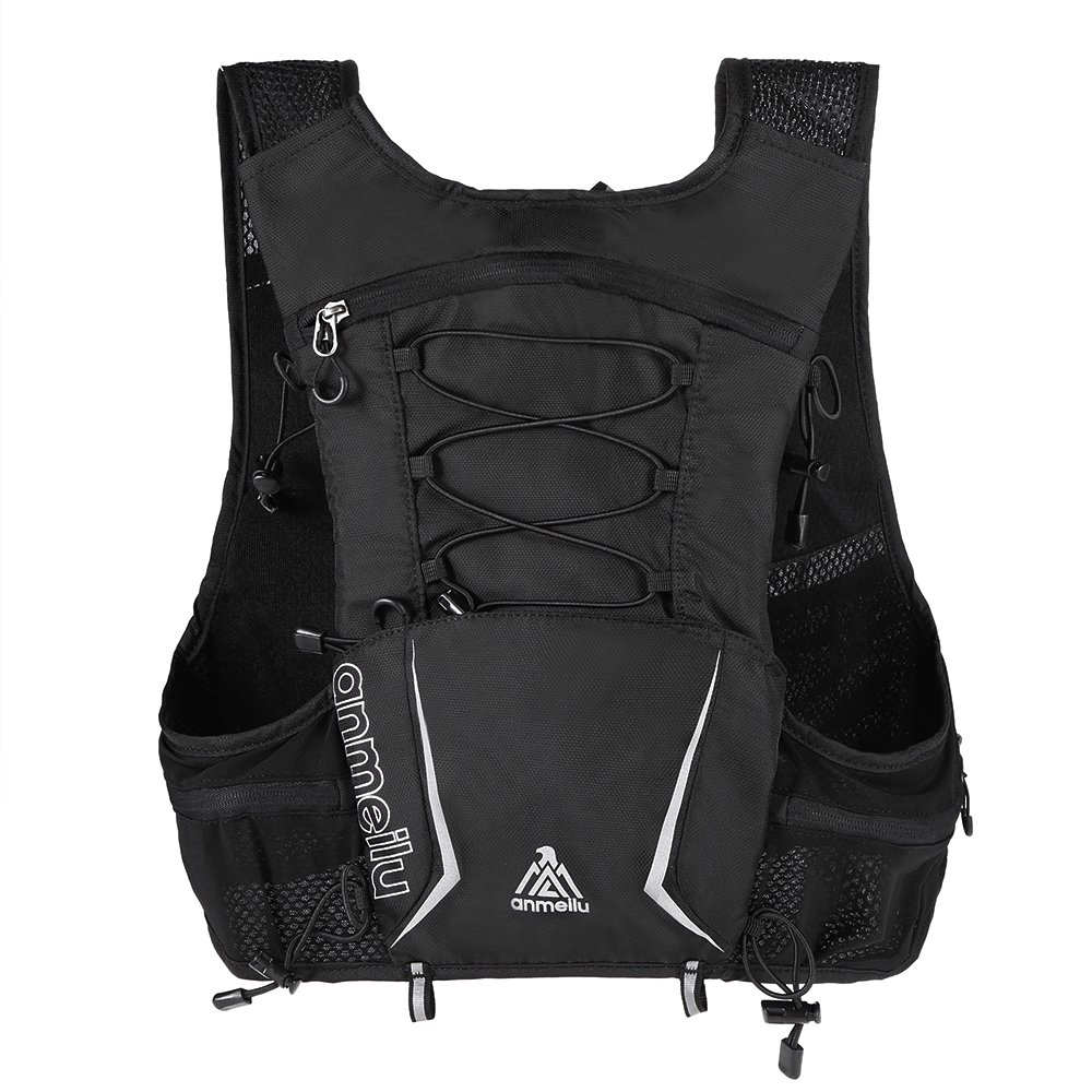 5L Multi Pocket Outdoor Reflective Running Vest Backpack Insulted