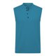 thumbnail image 4 of Camiseta sin mangas con cuello alto para hombre, color liso, informal, de verano, para fitness, ejercicio, correr, entrenamiento, chaleco de poliéster para hombre, 4 of 6
