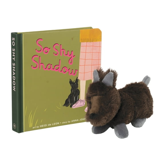 Manhattan Toy So Shy Shadow Baby and Toddler Board Book   Scottie Stuffed Animal Dog Gift Set