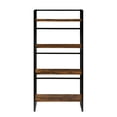 thumbnail image 2 of ACME Taurus Bookshelf, Rustic Oak & Black Finish, 2 of 3