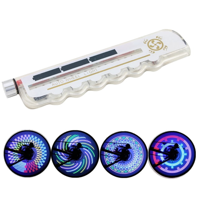 Luz de bicicleta tapa de de neumático llama de aire para bicicleta Flash LED
