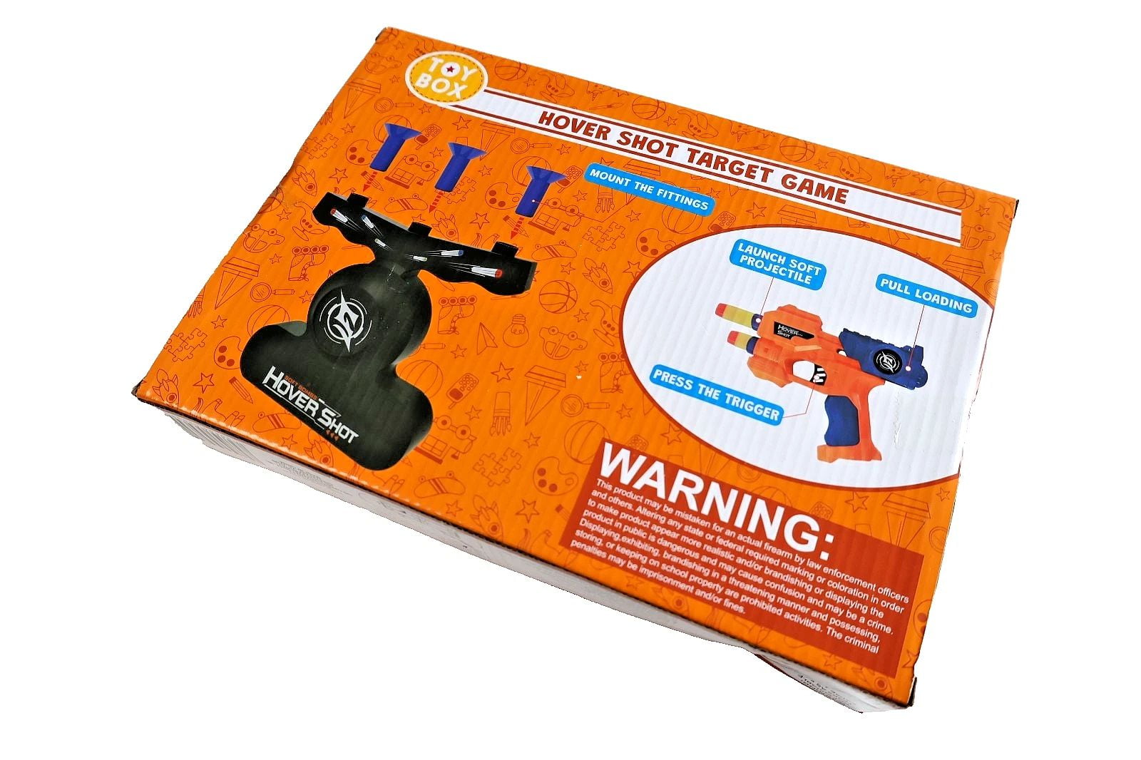 Blaster and Target Shooting Game With soft Darts