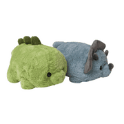 STEVIE STEGOSAURUS & TAREN TRICERATOPS Spudsters 10" Stuffed Plush, by Aurora