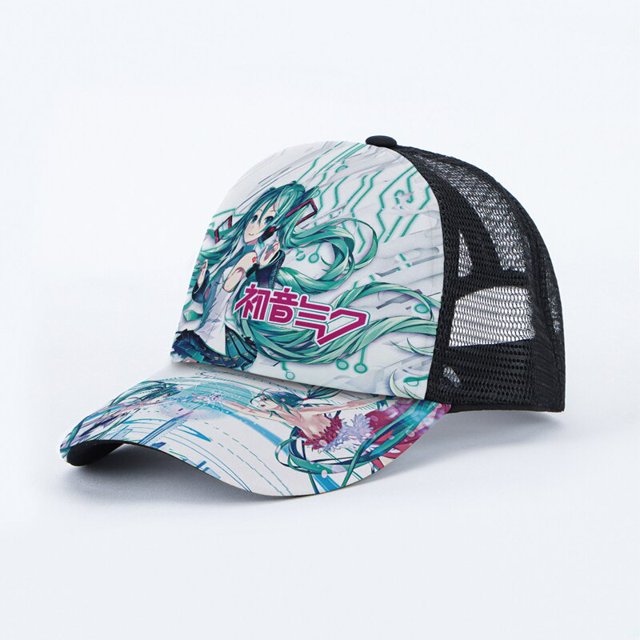 Lo más nuevo, gorra de béisbol de malla Demon Slayer NarAAAnime, parches de estilo Popular, gorra de camionero, visera curva, triangulación de envíosZMW-58 zhangyuxiang unisex