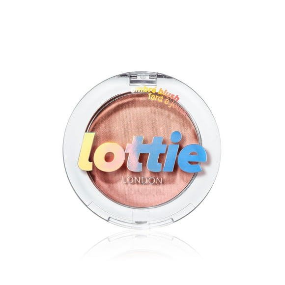Lottie London Ombr Blush in Serene, Lightweight & High Pigmented Powder Blusher for a Healthy Flush of Natural, Buildable Color