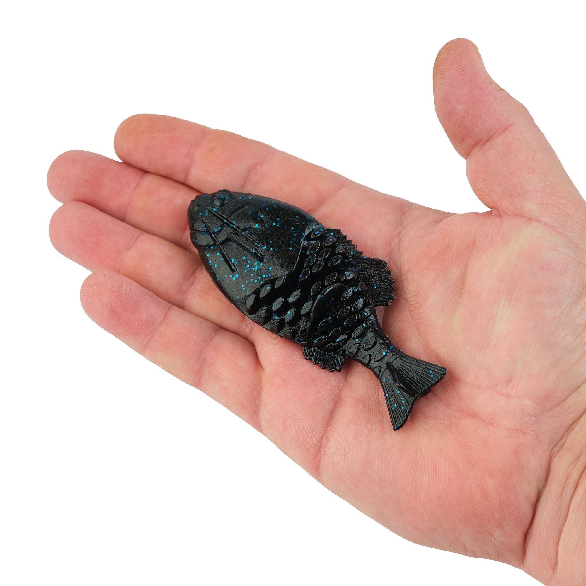 Berkley PowerBait® Gilly Soft Bait - Black Blue Fleck