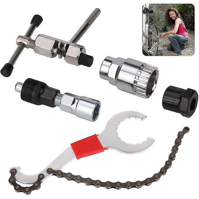 Herramienta Ycle, herramienta de extracción de casete Ycle de 5 piezas, kit de herramientas Ycle Rep, herramienta de extracción de casete Ycle, herramienta separadora de cadena