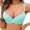 Mint Green, variant on Lixiuxyad Women's Lace Underwire Bra Comfortable Push Up Lingerie Soft Support Everyday Wear Seamless T Shirt Bra For Women,Bras for Women Beige L
