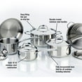 thumbnail image 2 of Meyer Accolade Stainless Steel Cookware Set, 11-Piece, Made in Canada, 2 of 8