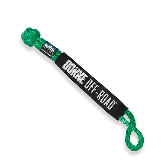 Borne Off-Road Soft Shackle  7/16" Green