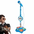 thumbnail image 2 of Jierger Liquidation Microphone pour Enfants et Support Machines de Karaoké pour Filles Microphone pour Enfants Machine de Karaoké Réglable avec Lumière Pédale Passe-Temps pour Filles Chanter Jouet Musical avec Clignotement, 2 of 7