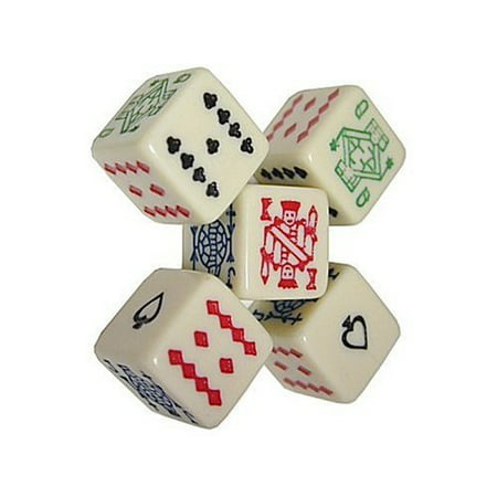 Dice, 5 Poker Playing Dice By Poker (Best Poker Machine To Play)