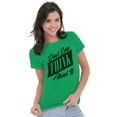 thumbnail image 3 of Dont Even Think About It Attitude Womens Fitted Plus Size Graphic Tee Brisco Brands 2X, 3 of 5