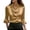 Yellow, variant on BXINGOHAI Women's Blouses Dressy Casual Satin Silk Long Sleeve Shirts Business Casual Tops Beige S