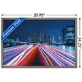 thumbnail image 3 of Light Trails in Tokyo Japan Wall Poster, 22.375" x 34", Framed, 3 of 3