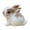 Random Color, variant on D-GROEE 4Pack Lovely Simulation Mini Rabbit Plush Sleeping Stuffed Toy Kids Gift Decor