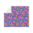 thumbnail image 3 of CafePress - Furby Furbmoji Pattern - Soft Fleece Throw Blanket, 50"x60" for All Ages, 3 of 4