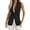03#Black, variant on Women's Sleeveless Blazer Vest Single Button Lapel Open Front Suit Waistcoat for Business Casual Office Wear L