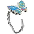 thumbnail image 3 of Butterfly Handbag Hanger Office Table Purse Hook Table Hook Holder Metal Purse Hook, 3 of 4