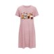 thumbnail image 5 of Camisón corto de talla grande para mujer, camisón de manga corta con estampado de pecho a la moda, camisón para mujer, 5 of 5