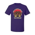 thumbnail image 2 of Wild Bobby, Life is Better with My Daschund Cute, Dog Lover, Men Graphic Tee, Purple, X-Large, 2 of 4
