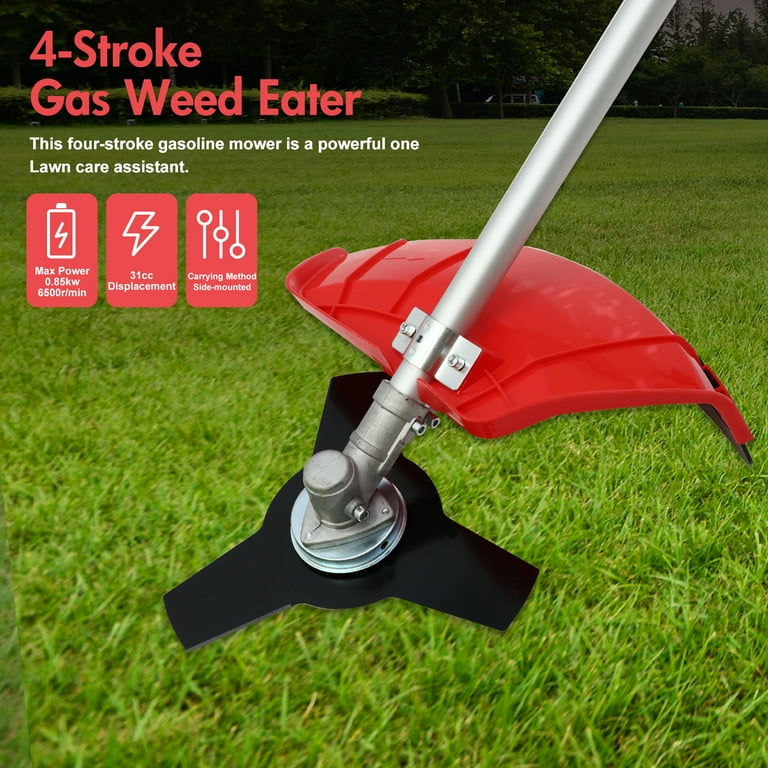BAOKALER 4-Stroke Gas String Trimmer, 31CC Gas Weed Eaters BAOKALER 4-Stroke Gas String Trimmer, 31CC Gas Weed Eaters