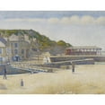 thumbnail image 3 of Georges Seurat 24x20 Black Modern Framed Museum Art Print Titled - Port-En-Bessin (1888), 3 of 5