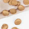 thumbnail image 6 of BalsaCircle 400 Matte Gold Silk Rose Petals Round Artificial Flowers Table Confetti Decorations, 6 of 8