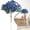 Blue, variant on Tucknest Artificial Hydrangea Bouquet, Fake Flowers for Home Table Centerpieces, Faux Outdoor Flowers for Wedding Decor, Red