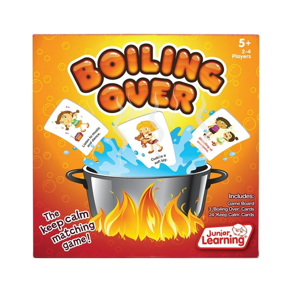 Boiling OverJunior Learning for Ages 5-9  Kindergarten to Grade 5 Learning,  Character Education - Learn Anger Management Skills, Perfect for Home School, Educational Resources
