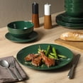 thumbnail image 2 of Juego de vajilla Gibson Home Simple Essential Hunter Green 12P, 2 of 7