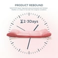 thumbnail image 5 of GOODONE Folding Beanbag Sofa Bed,Corduroy Memory Foam Convertible Floor Mattress,with Removable and Washable Cover,Suitable for Adults,Ideal for Living Room and Bedroom,Pink,Full, 5 of 9