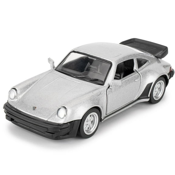 1/36 Alloy Model Car with Pull Back Function, Collectible and Decorative Toy Car, Model Toy Car Gift for Boys and Girls (Silver)